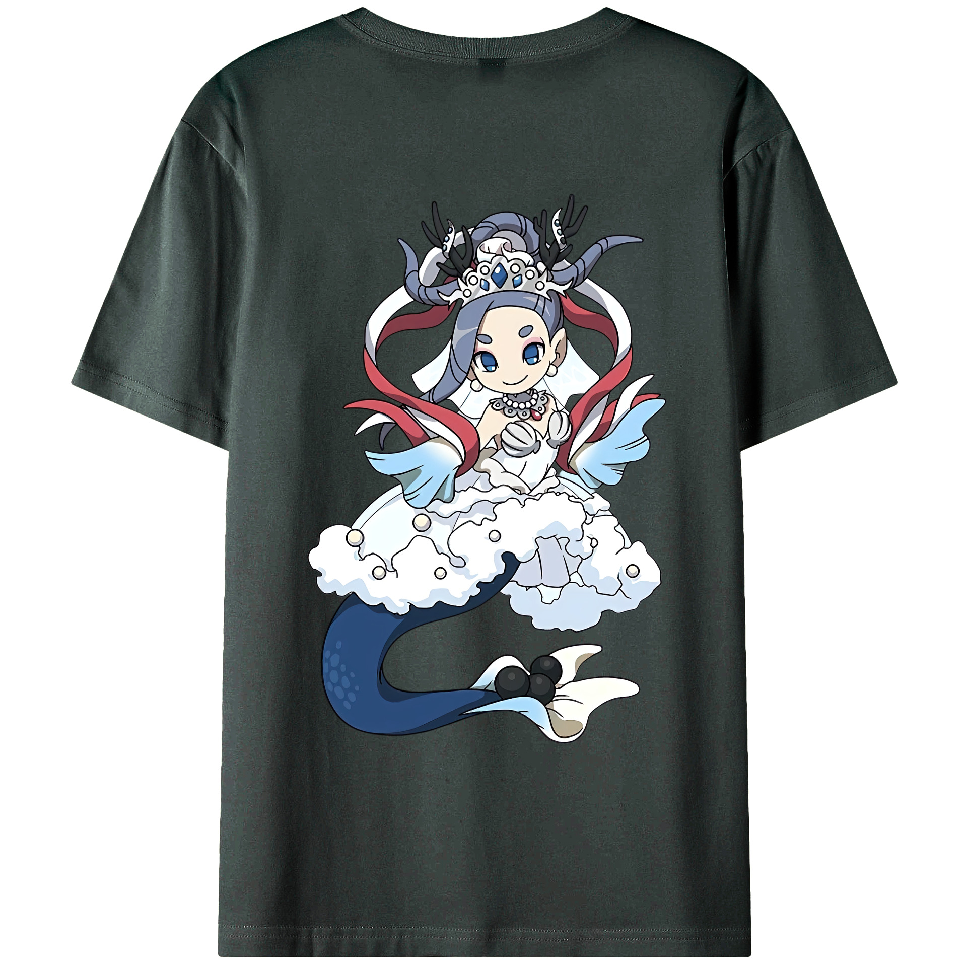 （画像用） 妖怪ウォッチ Yo-kai Watch 綿100％ メンズ半袖Tシャツ（バックプリント） 通気性